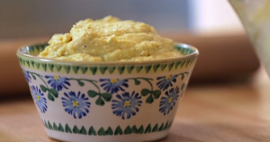 Mary Berry hummus made with lemons on Mary Berry cooks