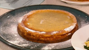 Italian chef Aldo Zilli Banana peel cheesecake on This Morning