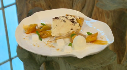 James Martin’s Banoffee pie with marshmallows and caramelised bananas on Saturday Kitchen