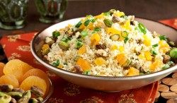 Couscous with Pistachios and Apricots recipe on In the Kitchen With Stefano Faita