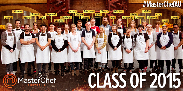 MasterChef Australia 2015 Top 24 cooks revealed