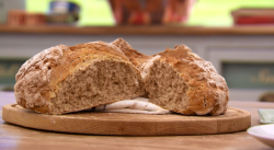 Paul Hollywood’s Wholemeal Soda Bread on on The Great British Bake Off Masterclass 2015