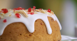Mary’s cherry cake with lemon icing recipe on Best Bake Ever with Paul Hollywood and Mary  ...