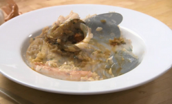 Rick Stein Seafood risotto recipe on Saturday Kitchen