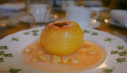 Lisa’s Honey Baked Apple with  Summer Fruit Dessert on The Food Chain
