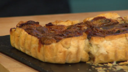 Simon Rimmer Fennel, Kale, Anchovy and Blue Cheese Tart on Sunday Brunch