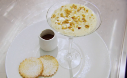 Julie’s rosewater rice pudding dessert on MasterChef