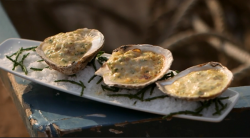 Brian Turner’s oysters thermidor on Saturday Kitchen