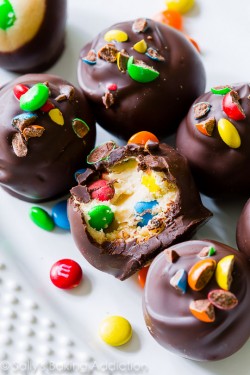 Smooth and creamy peanut butter truffles