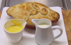 Helen and Lisa’s apple pie dessert on Chopping Block
