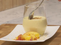 Stuart and Geroge’s zabaglione dessert on Chopping Block