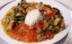 Mick’s Curry dish on Gok’s Lunchbox