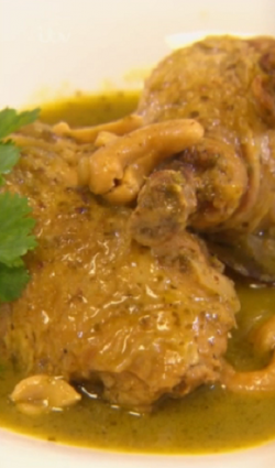 Rosemary Shrager’s  Thai Green Curry on Chopping Block