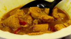 Rose Jamaican chicken curry on The One Show