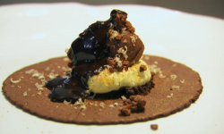 Enrique Olvera’s Mexican chocolate taco dessert on Masterchef