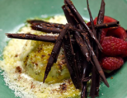 Lachlan Colwill’s Australian Summer Christmas Pudding dessert on MasterChef Australia