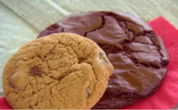 Cecilia’s cookies with chocolate for the red team on Masterchef Australia