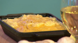 Brad McDonald’s American corn bread with butter on Sunday Brunch
