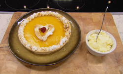 Jules and Tim’s French tarte citron dessert on Chopping Block