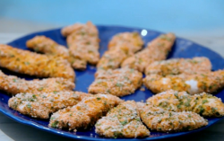 Tilly’s fried American chicken with secret spice mix on Matilda and the Ramsay Bunch