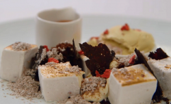 Jack’s chocolate marshmallow dessert in Masterchef