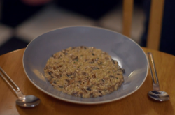 Tom Kerridge risotto made by Tina on the Food Detectives