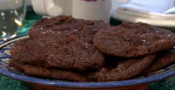Yasmin Khan’s  Iranian sour cherry and chocolate cookies on Sunday Brunch