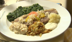 The Plachutta’s tafelspitz dish on Rick Stein’s Long Weekends