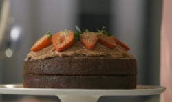 Tom Daley’s chocolate cake made with his Grandmother’s recipe on Celeb Dishes