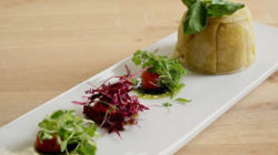 The Hairy Bikers tomato and mozzarella savoury puddings