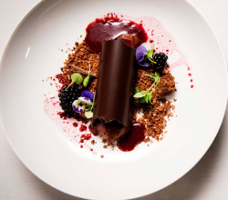 Black forest floor chocolate dessert on Masterchef Australia