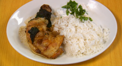 Laila and Neil’s chicken curry on Celebrity Masterchef