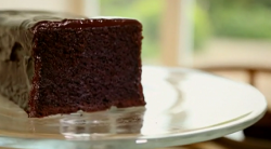 Tom Kerridge’s chocolate sponge cake with dark ale  for Sunday Lunch