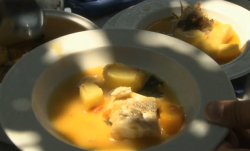 Rick Stein’s Greek fish stew on Saturday Kitchen