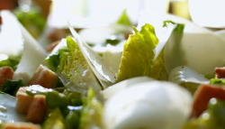 Mary Berry’s green salad with broad beans for Summer Lunch