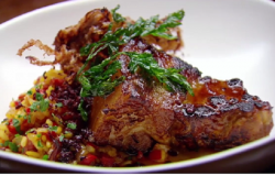 Elena’s Spanish Pork dish on Masterchef Australia