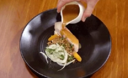 Harry’s apricot chicken dish on MasterChef Australia