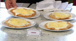 Rebecca’s Hungarian Langos street food on Sunday Brunch