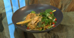 John Torode’s Thai chicken red curry with noodles on Saturday Kitchen