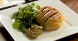 Lorraine Pascale’s mini beef Wellingtons with mushrooms and sherry on Home Cooking Made Easy