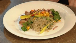 Selin’s noodle salad with tuna on Saturday Kitchen