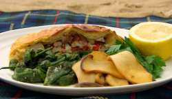 The Hairy Bikers Galician Empanada  dish on Hairy Bikers’ Bakeation