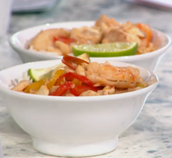 Andy Bates Brazilian fish stew on Sunday Brunch