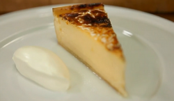 James Martin Lemon Tart dessert  on Saturday Kitchen