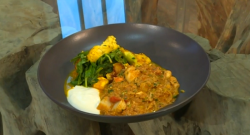 Tom Kerridge’s Sri Lankan style lobster with coconut curry on Saturday Kitchen