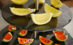 Lorraine Pascale lemoncello and watermelon jello shots on Lorraine’s Fast, Fresh and Easy Food