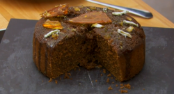 Michael’s lime, ginger and honey drizzle cake on The Great British Bake Off