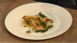 Jose’s prawn with artichoke dish on Saturday kitchen