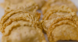 Nadiya’s sweet coconut and fennel samosas on The Chronicles of Nadiya