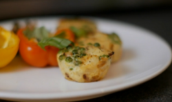 Jody’s mini Spanish omelette with stuffed peppers and mushrooms dish on Eat well for Less